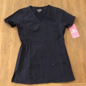 Med Couture Activate Scrub Top 4-Way Energy Stretch XS